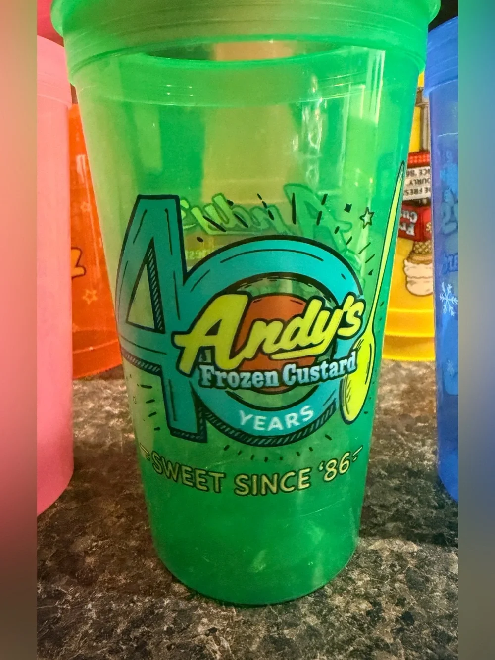 Andy’s Frozen Custard Limited Edition Cups